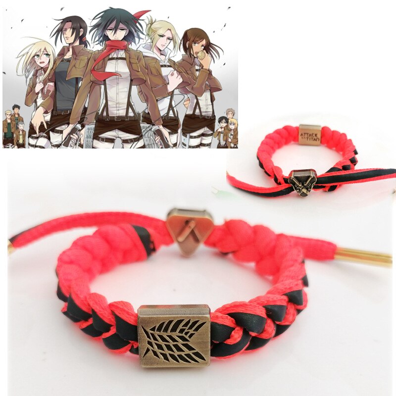 Anime Attack On Titan Paracord Bracelet