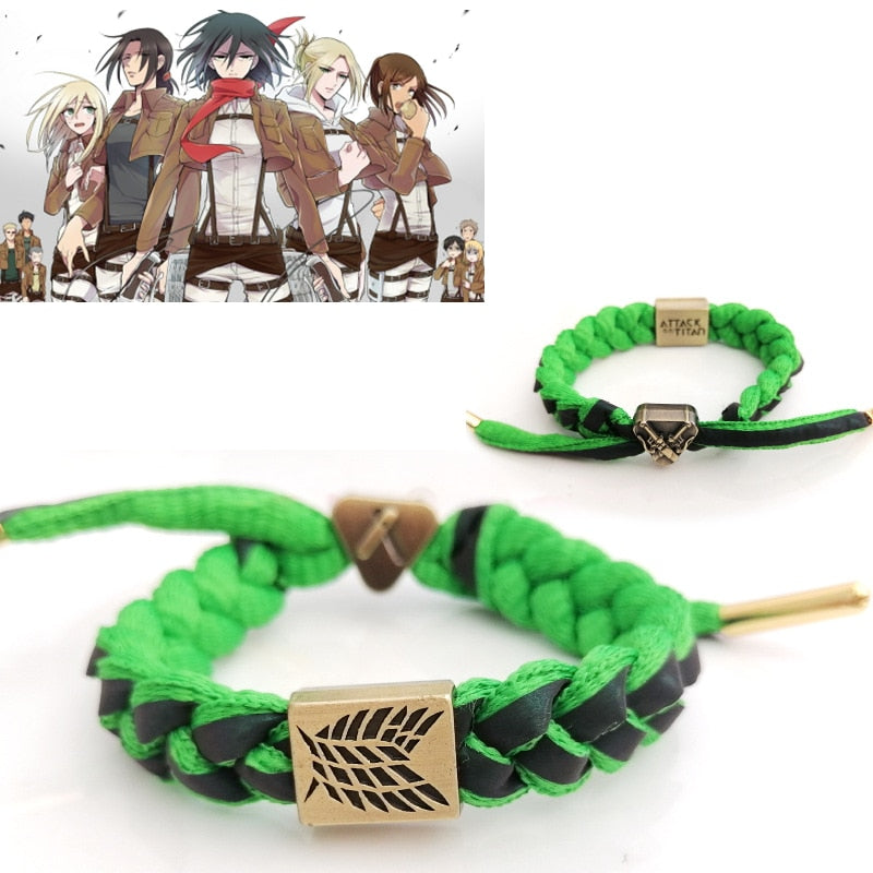 Anime Attack On Titan Paracord Bracelet