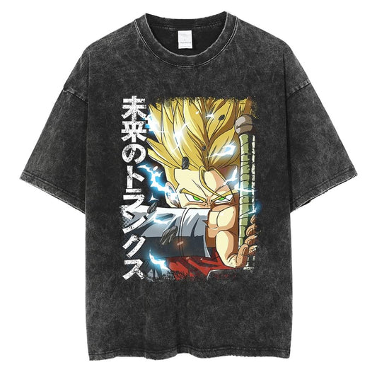 Dragon Ball Future Trunks Oversized Vintage Tee