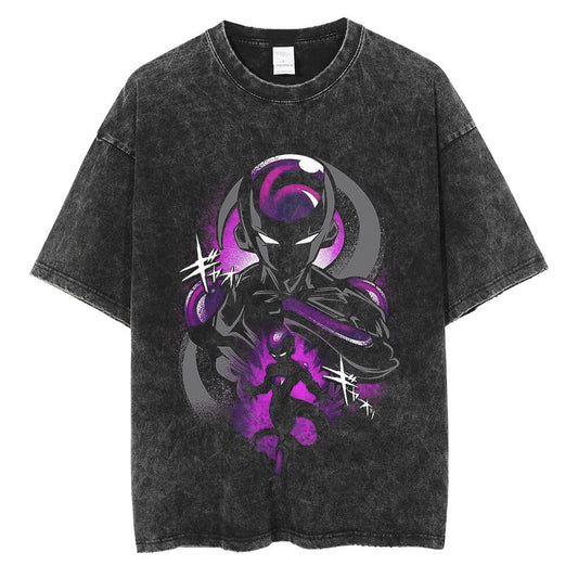 Frieza Final Form Oversized Acid Wash Tee