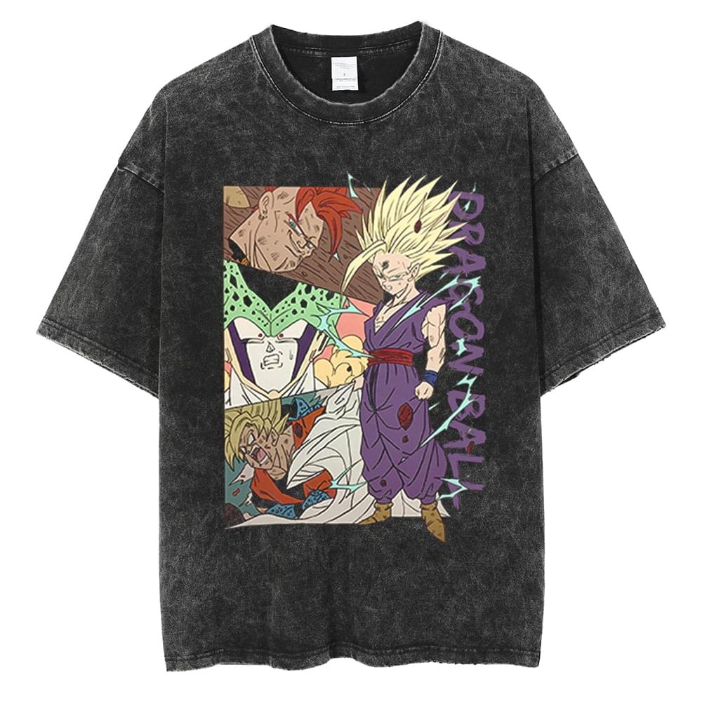 Dragon Ball Cell Saga Oversized Vintage Tee