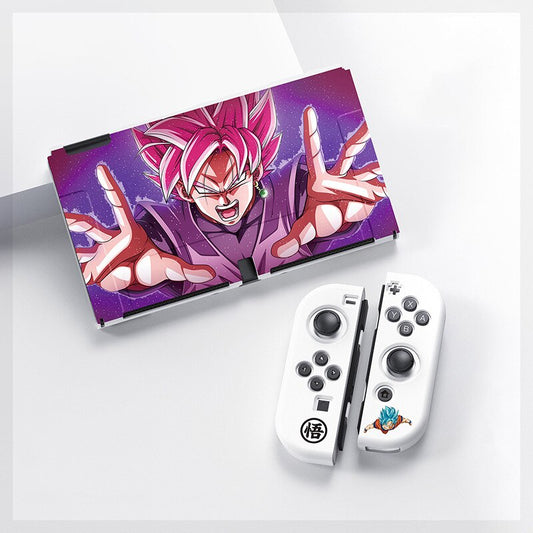 Dragon Ball Black Goku Super Saiyan Rosé Nintendo Switch case