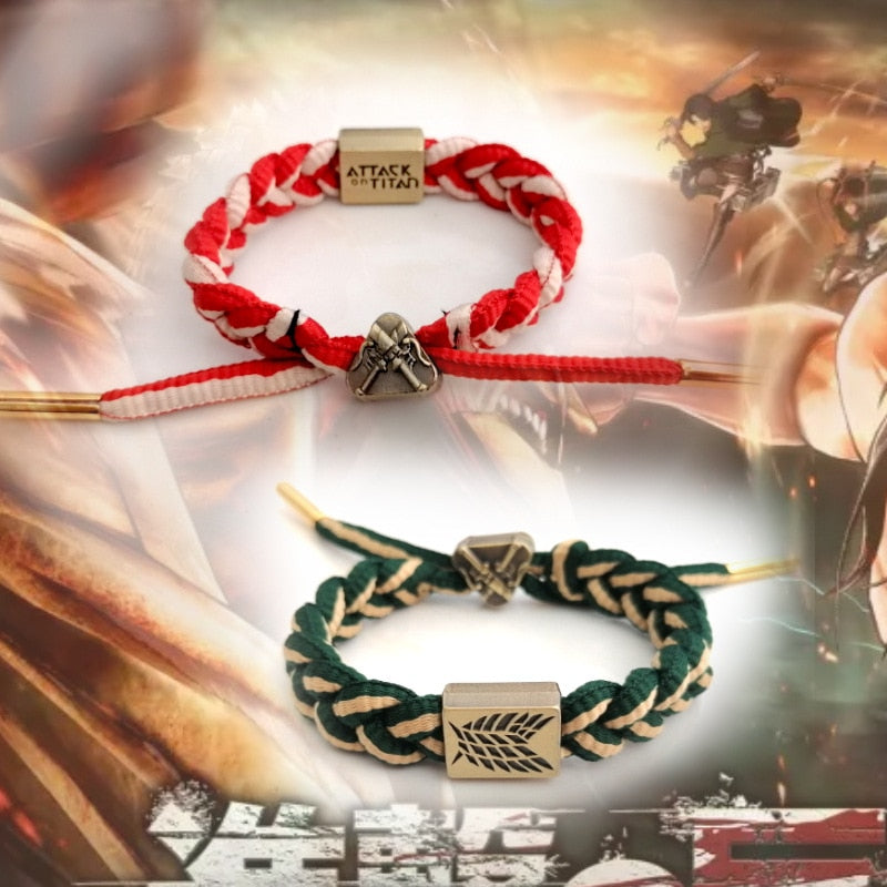 Anime Attack On Titan Paracord Bracelet